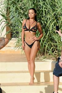 Demi Rose Mawby in a bikini