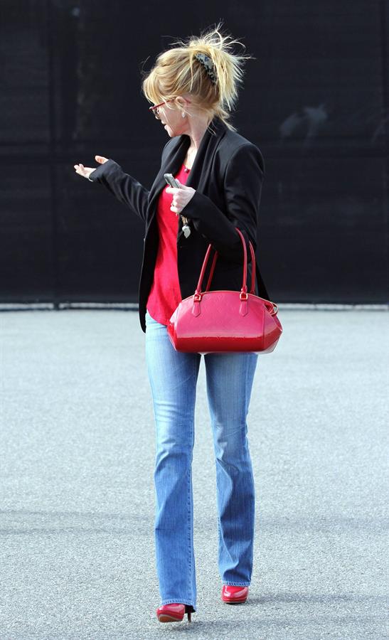 Melanie Griffith Leaving Mafield store in West Hollywood (May 8, 2013) 