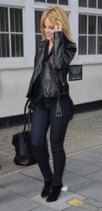 Mena Suvari outside the BBC Radio One studios October 4, 2012 