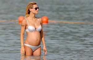 Michelle Hunziker bikini candids in Varigotti, Italia 6/7/13