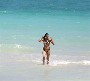 Michelle Rodriguez enjoying the sun at Miami Beach April 26-2013 
