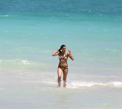 Michelle Rodriguez enjoying the sun at Miami Beach April 26-2013 