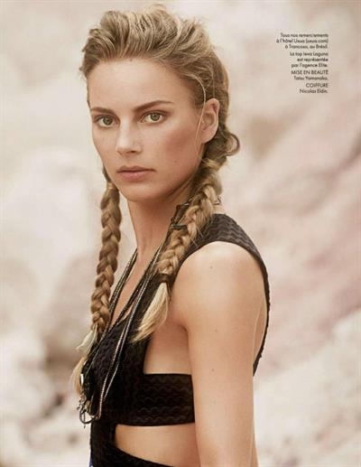 Ieva Laguna in a bikini