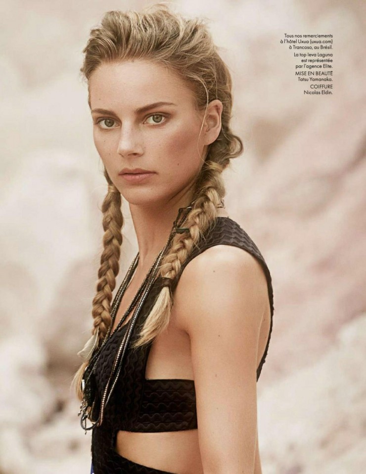 Ieva Laguna in a bikini