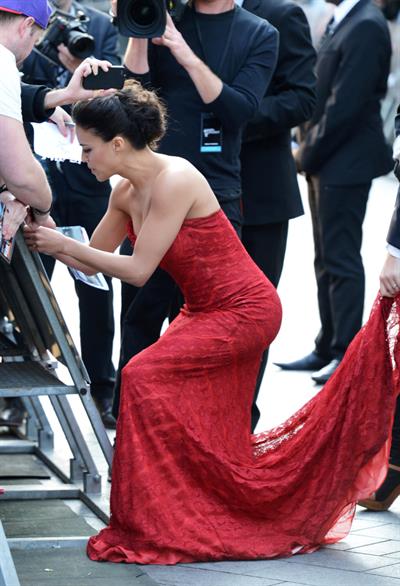 Michelle Rodriguez at the Fast and Furious 6 premiere, London - May 7, 2013 