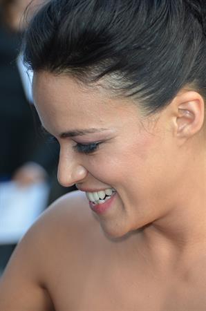 Michelle Rodriguez at the Fast and Furious 6 premiere, London - May 7, 2013 