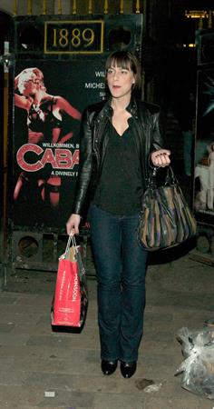 Michelle Ryan The Savoy Theatre in London - October 4,2012 