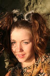 Firebird A in  Having Fun  for Erotic Beauty - Firebird A bares her gorgeous physique as she playfully poses outdoors.