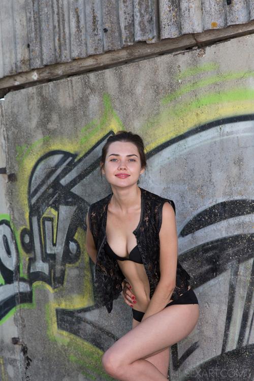 Georgia in  Cobrin  for SexArt - Georgia spreads her legs for a full view of her smooth cunt and ass