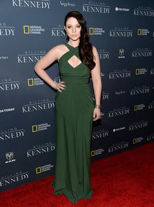 Michelle Trachtenberg “Killing Kennedy” Premiere in Beverly Hills, November 4, 2013 