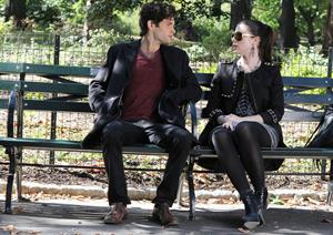 Michelle Trachtenberg on the Set of Gossip Girl in Central Park - September 24, 2012 