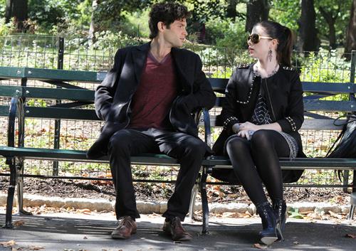 Michelle Trachtenberg on the Set of Gossip Girl in Central Park - September 24, 2012 