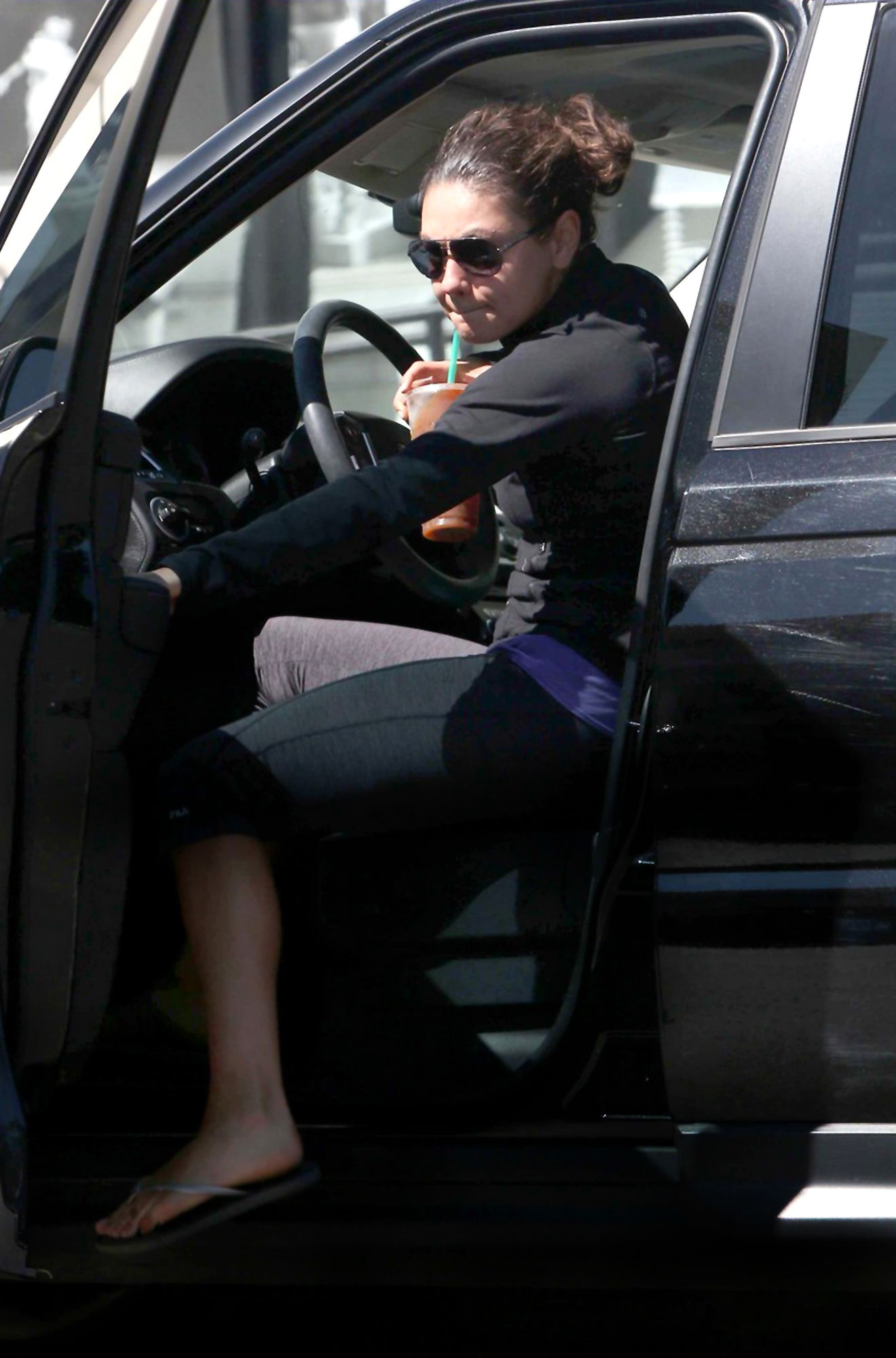 Mila Kunis Heading to the gym in Studio City - August 27, 2012 
