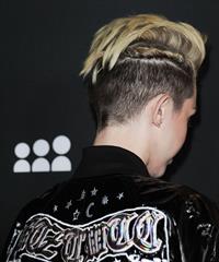 Miley Cyrus Attends the Myspace relaunch at The El Rey Theater in Los Angeles on June 12, 2013