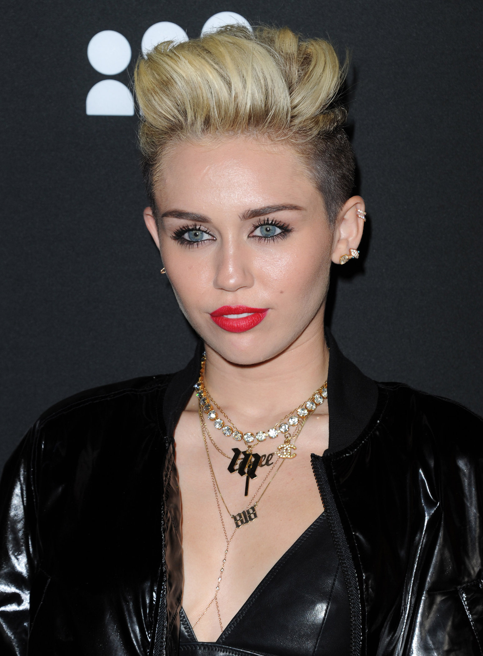 Miley Cyrus Attends the Myspace relaunch at The El Rey Theater in Los Angeles on June 12, 2013