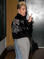Miley Cyrus Attends the Myspace relaunch at The El Rey Theater in Los Angeles on June 12, 2013