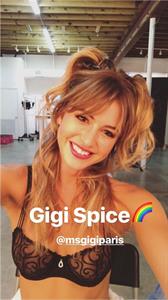 Jehane Paris in lingerie