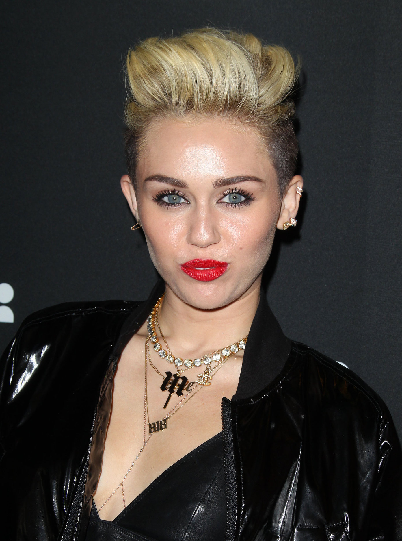 Miley Cyrus Attends the Myspace relaunch at The El Rey Theater in Los Angeles on June 12, 2013