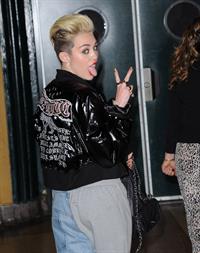 Miley Cyrus Attends the Myspace relaunch at The El Rey Theater in Los Angeles on June 12, 2013