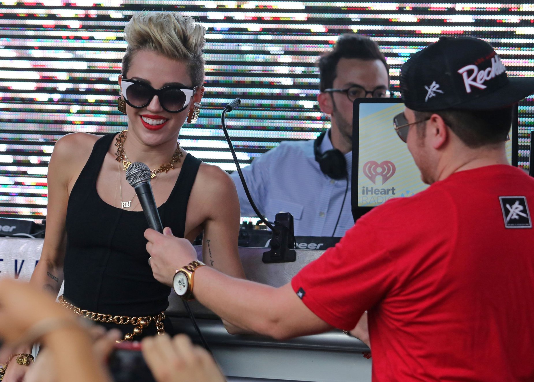 Miley Cyrus attends Y100's Mackapoolza at the Clevelander South Beach in Miami Beach - June 28, 2013