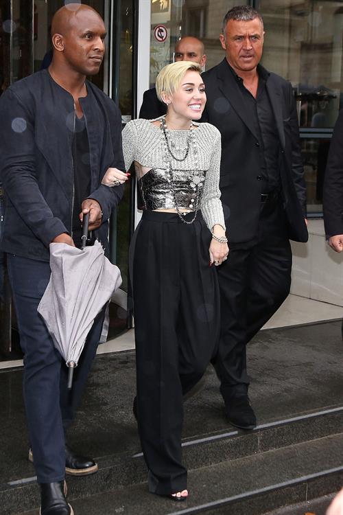 Miley Cyrus in Paris 9/9/13  