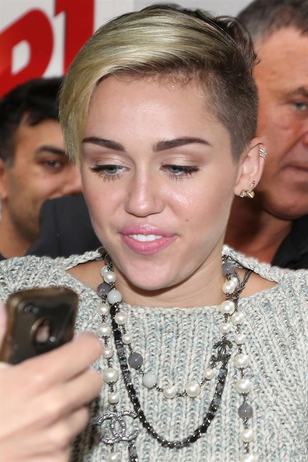 Miley Cyrus in Paris 9/9/13  