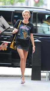 Miley Cyrus Spotted in a Join A Weird Trip T-shirt outside the London Studios in London (18.07.2013) 