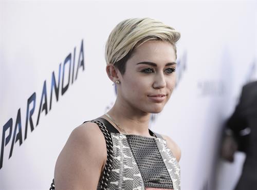 Miley Cyrus  Paranoia  Los Angeles Premiere -- Aug. 8, 2013 