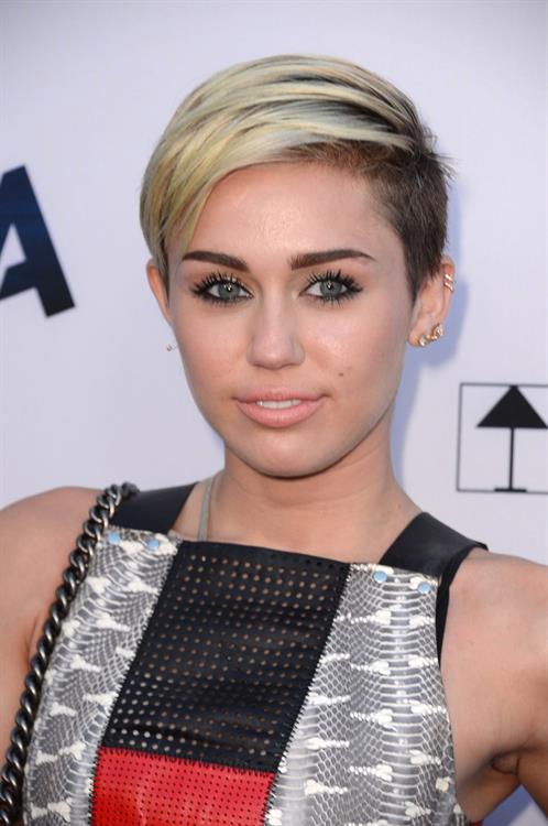 Miley Cyrus  Paranoia  Los Angeles Premiere -- Aug. 8, 2013 