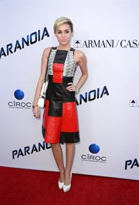 Miley Cyrus  Paranoia  Los Angeles Premiere -- Aug. 8, 2013 
