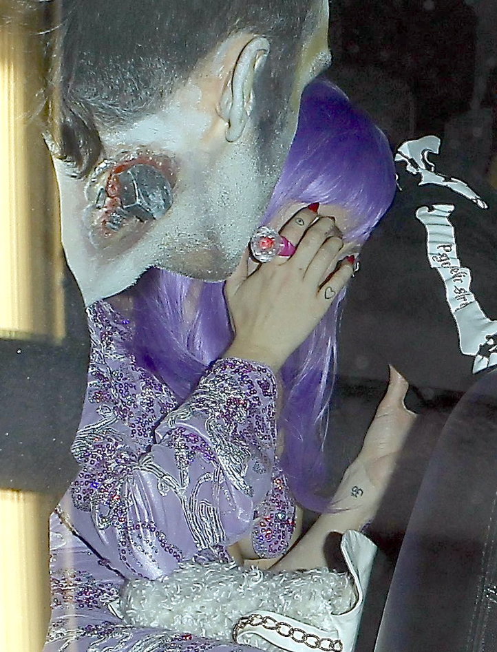 Miley Cyrus – Halloween Party candids in LA 10/31/13  