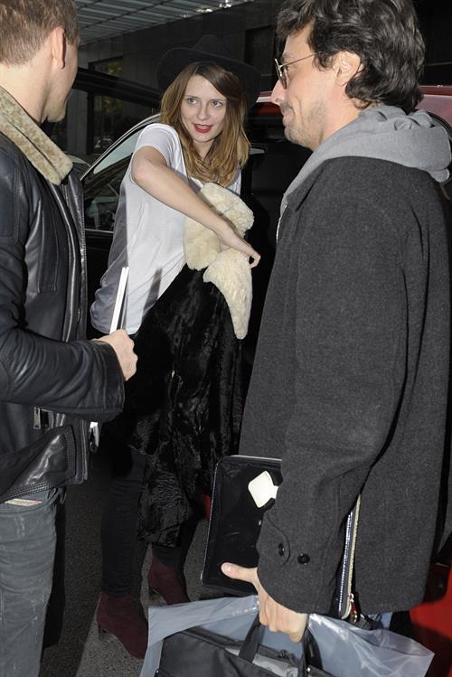 Mischa Barton At her Hotel in Berlin - October 26, 2012