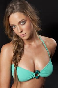 Nathalie Edenburg in a bikini