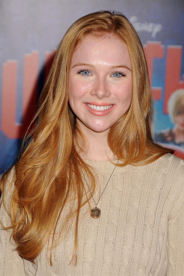 Molly Quinn  Wreck It Ralph  - Los Angeles Premiere, Oct 29, 2012 