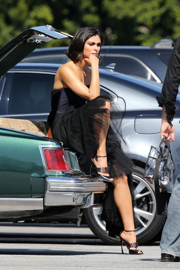 Morena Baccarin Poses for a photoshoot in LA February 17-2013 