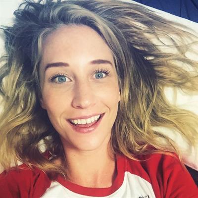 Maude Garrett taking a selfie
