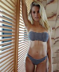 Natalie Jayne Roser in a bikini