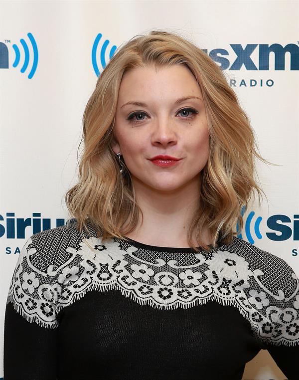 Natalie Dormer Visits SiriusM Studios in New York -- Oct. 23, 2013 