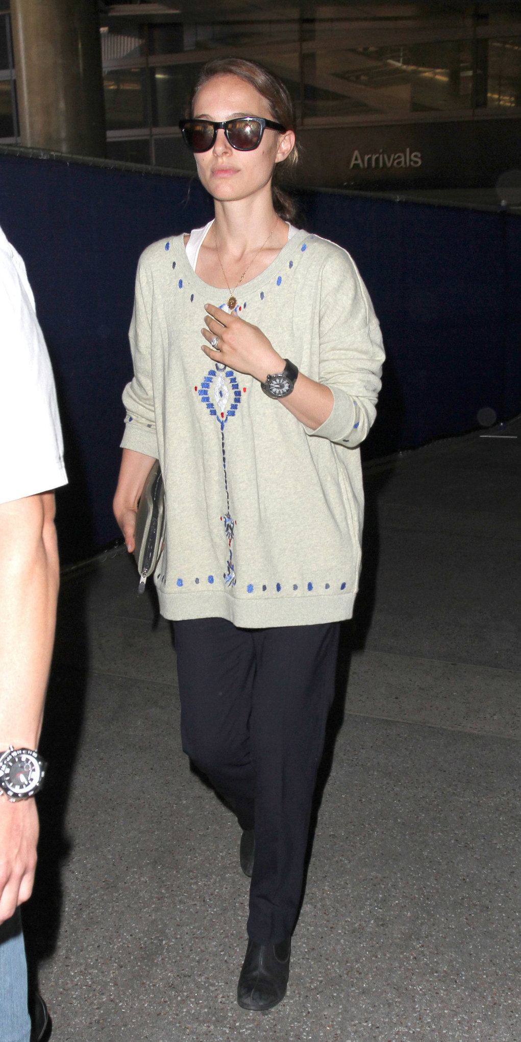 Natalie Portman arrives at LAX Airport - May 30, 2013 