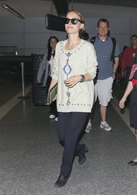 Natalie Portman arrives at LAX Airport - May 30, 2013 