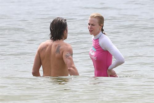 Nicole Kidman Bikini Pictures Nicole Kidman in Bikini Morning Swim candids in Sydney February 4, 2013