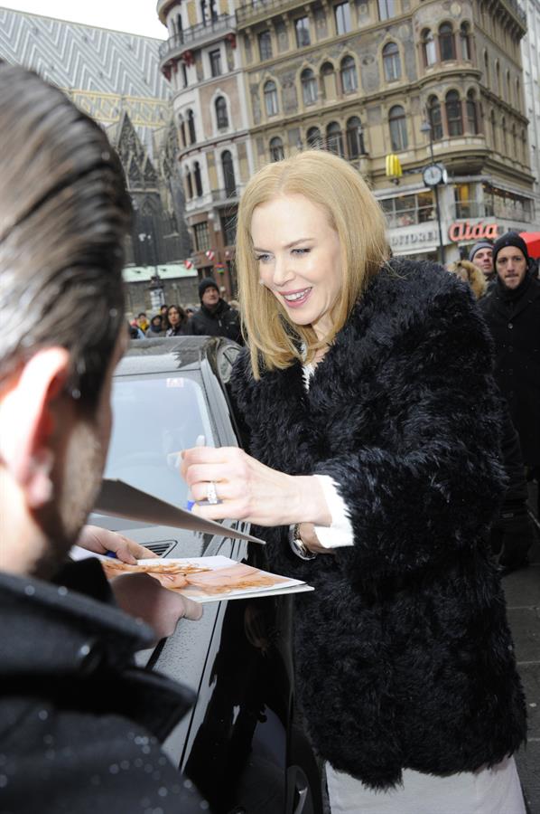 Nicole Kidman Omega Ladymatic promotional press conference in Vienna, Austria -- Mar. 24, 2013 