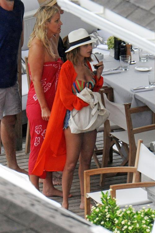 Jessica Alba bikini candids in St. Barts 4/5/13 