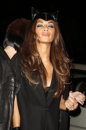 Nicole Scherzinger : Jonathan Ross Halloween Party 10/31/13  