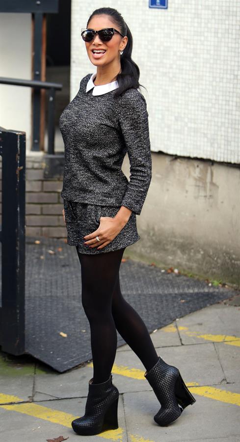Nicole Scherzinger - outside the London Studios October 4, 2012