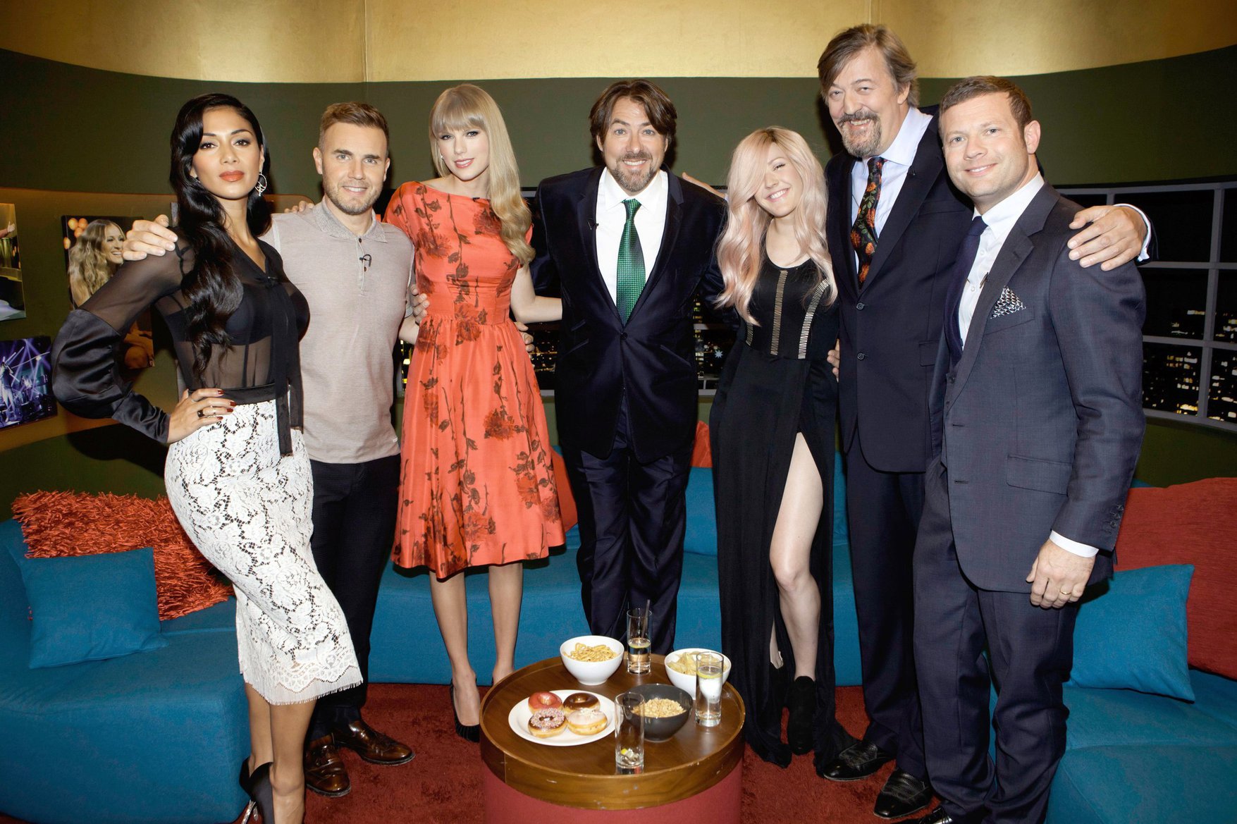 Nicole Scherzinger Pictures Nicole Scherzinger At The Jonathan Ross Show in London - October 4, 2012