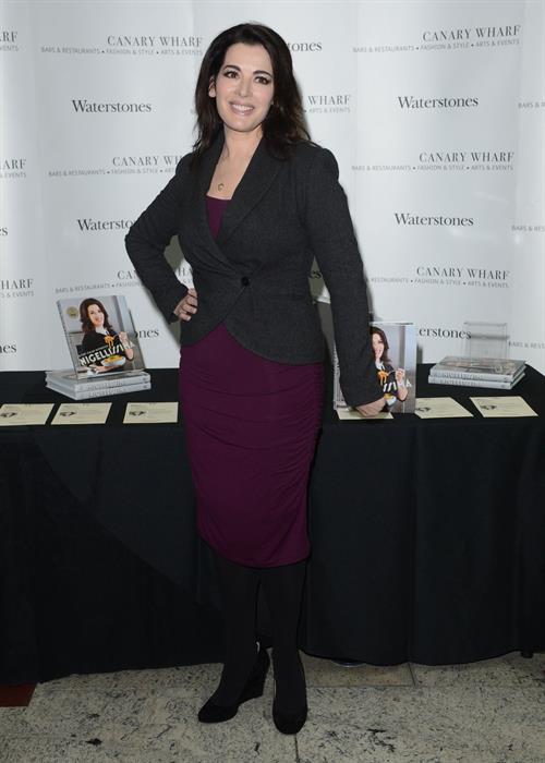 Nigella Lawson Book Signing in Canary Wharf - October 24, 2012 