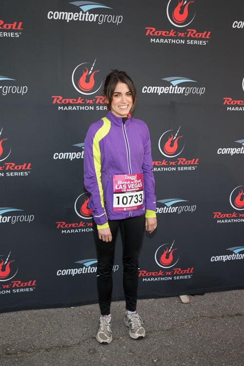 Nikki Reed at Zappos.com Rock 'N' Roll Las Vegas Marathon in Las Vegas - Dec. 2, 2012 