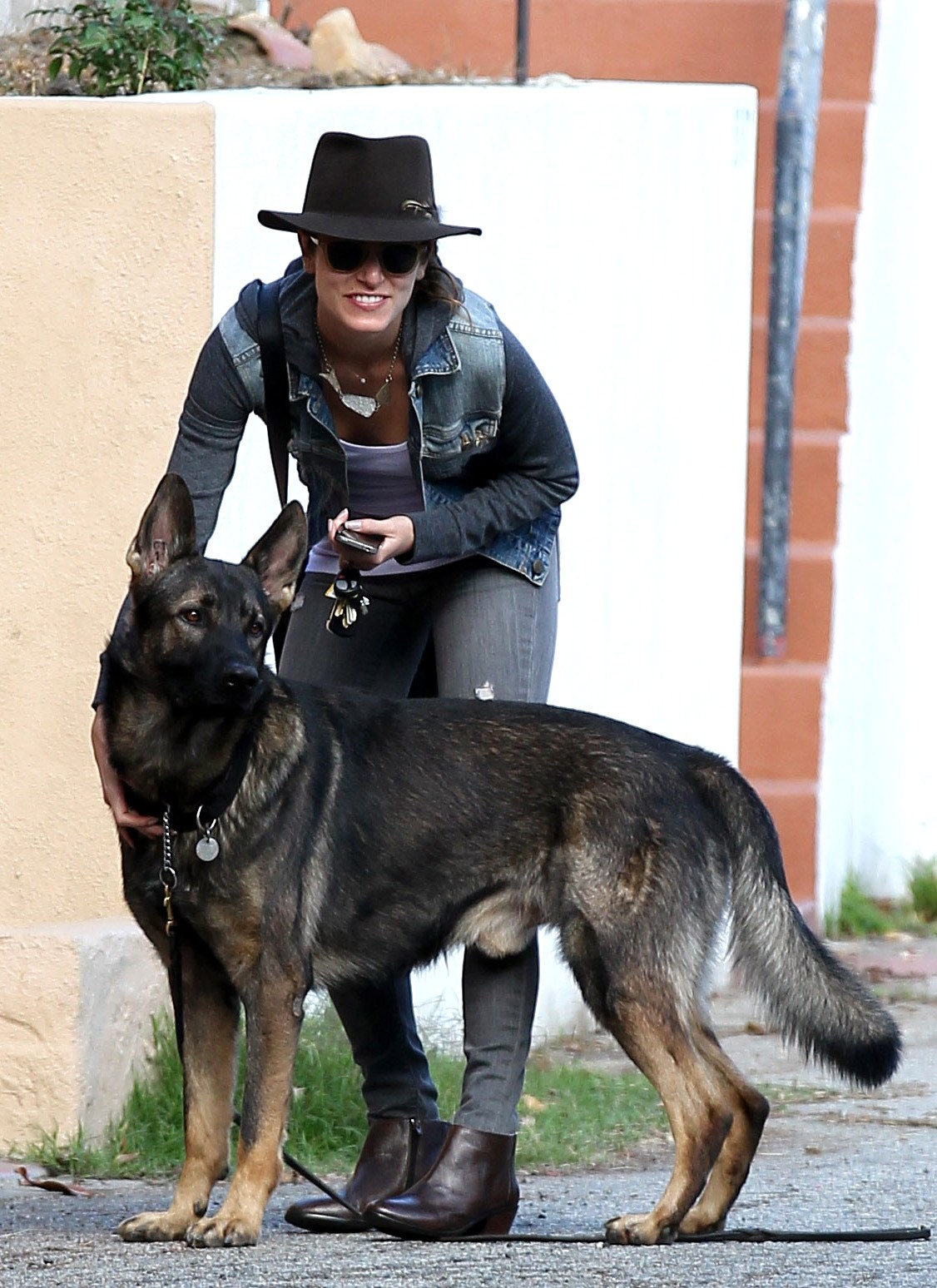 Nikki Reed Takes her dog out for a walk in Sherman Oaks, California (November 19, 2012) 