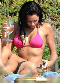 Jessica-Jane Clement in a bikini